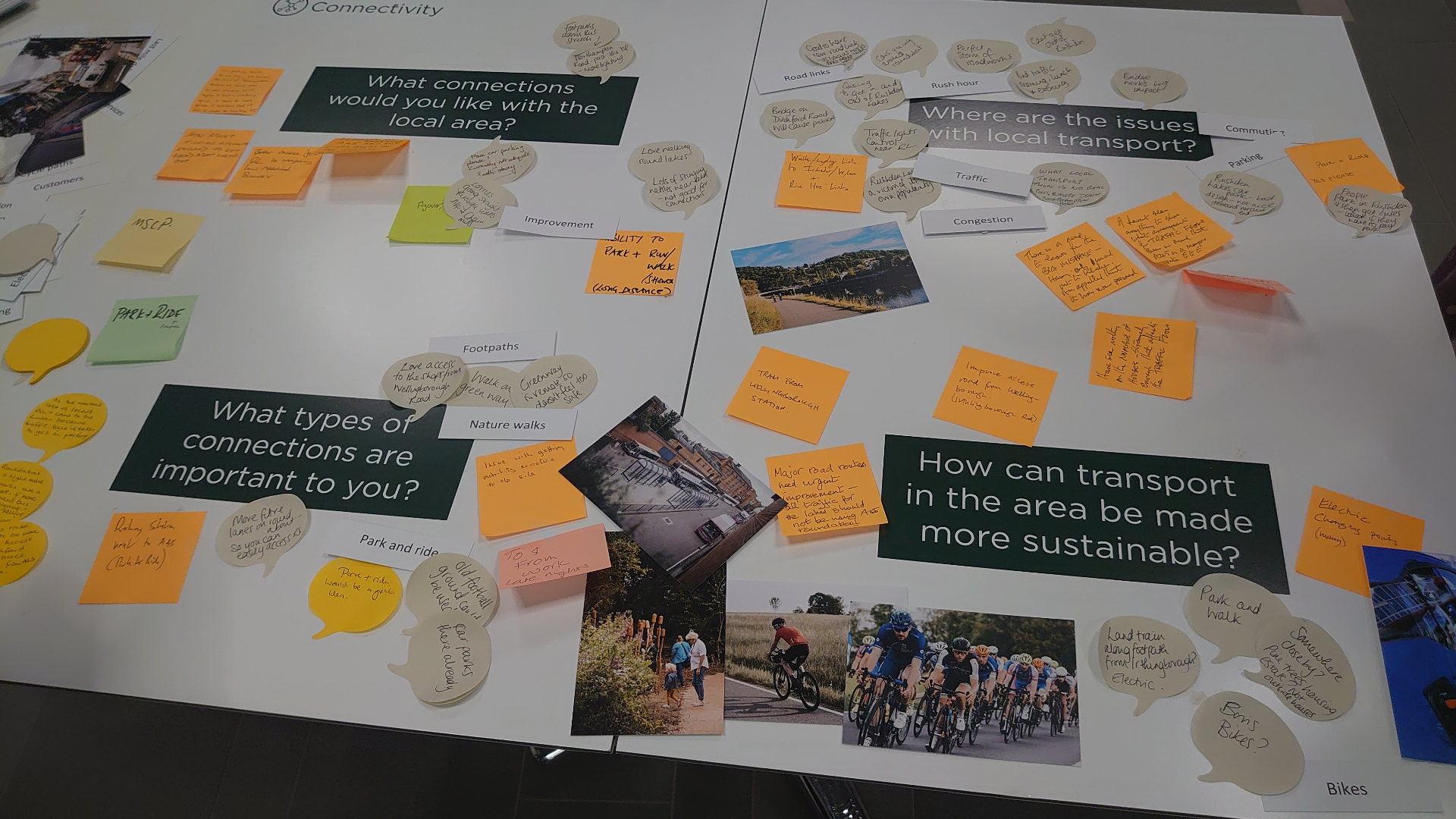 Sonar community engagement on a live scheme